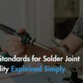 IPC Standards for Solder Joint Quality Explained Simply