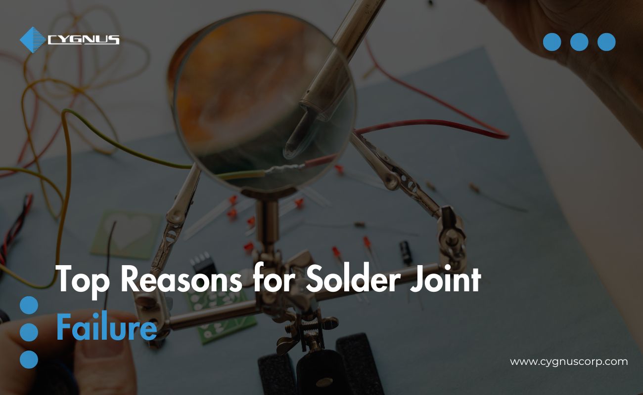 Top Reasons for Solder Joint Failure