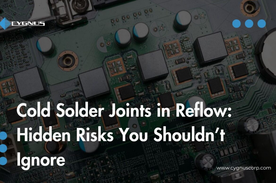 Cold Solder Joints in Reflow Hidden Risks You Shouldn’t Ignore