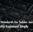 IPC Standards for Solder Joint Quality Explained Simply