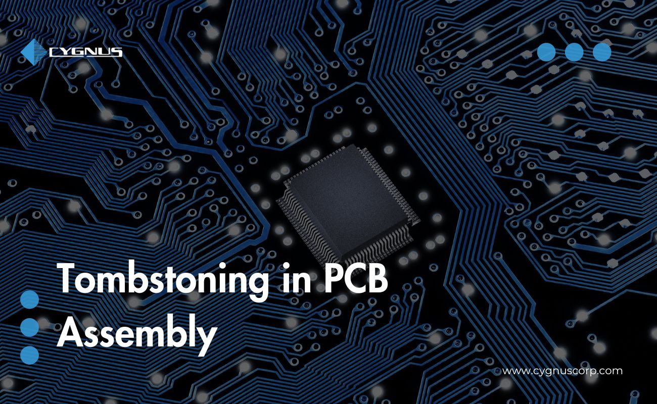 Tombstoning in PCB Assembly